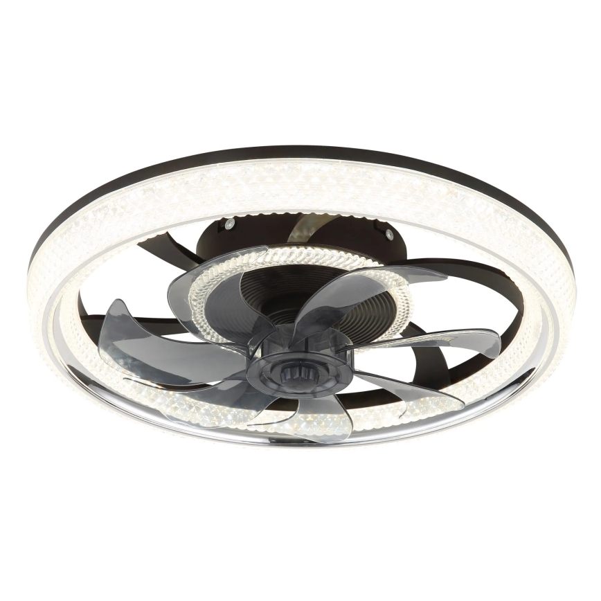 Globo - LED Prigušivi stropni ventilator LED/30W/230V 2700-6000K + daljinski upravljač