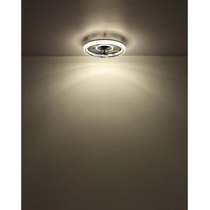Globo - LED stropni ventilator s prigušivanjem svjetla LED/30W/230V 2700-6000K + daljinski upravljač