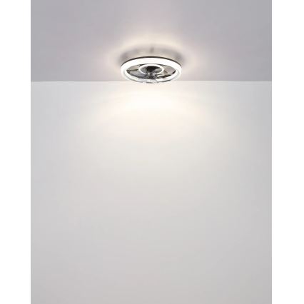 Globo - LED stropni ventilator s prigušivanjem svjetla LED/30W/230V 2700-6000K + daljinski upravljač