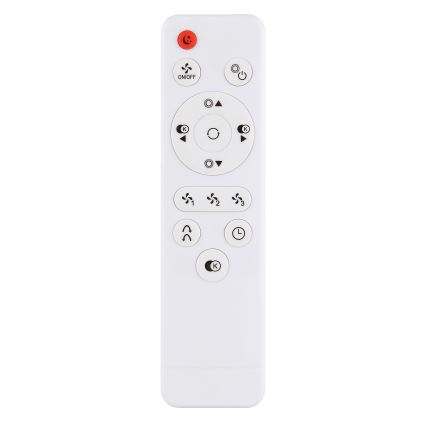 Globo - LED Prigušiva stropna svjetiljka s ventilatorom LED/30W/230V 2700-6500K smeđa + daljinski upravljač