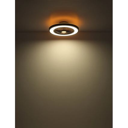 Globo - LED Prigušivi stropni ventilator LED/45W/230V 3000-6500K + daljinski upravljač