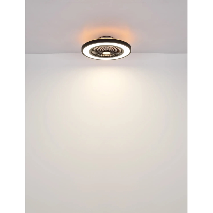 Globo - LED stropni ventilator s prigušivanjem svjetla LED/45W/230V 3000-6500K + daljinski upravljač