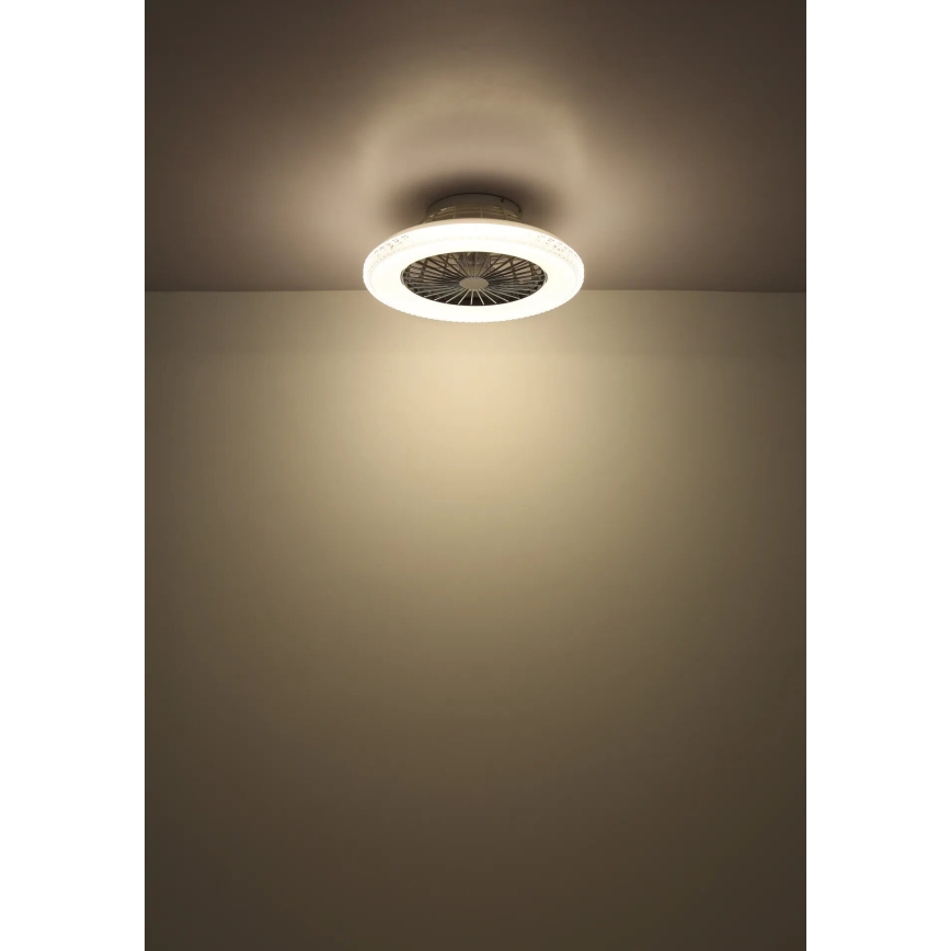 Globo - LED Prigušivi stropni ventilator LED/40W/230V 3000-6500K + daljinski upravljač