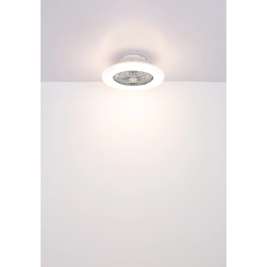 Globo - LED Prigušivi stropni ventilator LED/40W/230V 3000-6500K + daljinski upravljač