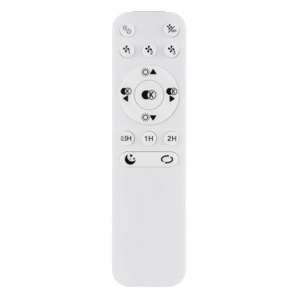 Globo - LED Prigušivi stropni ventilator LED/40W/230V 3000-6500K + daljinski upravljač