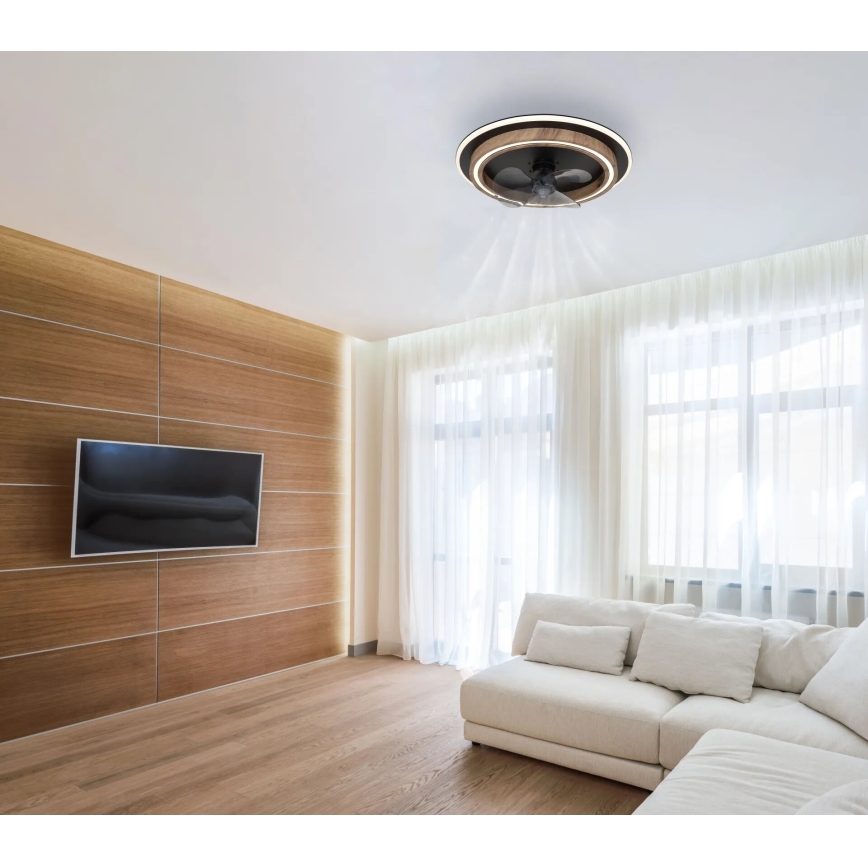 Globo - LED Prigušivi stropni ventilator LED/32W/230V 2700-6500K + daljinski upravljač