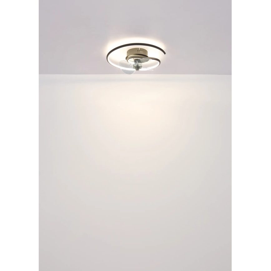 Globo - LED Prigušivi stropni ventilator LED/30W/230V 2700-6500K + daljinski upravljač