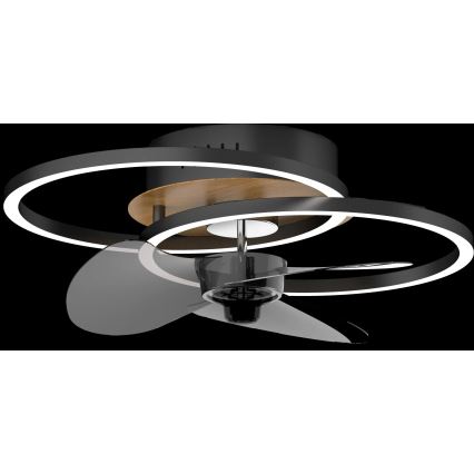 Globo - LED Prigušivi stropni ventilator LED/24W/230V 2700-6500K + daljinski upravljač