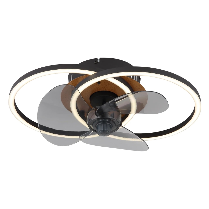 Globo - LED Prigušivi stropni ventilator LED/24W/230V 2700-6500K + daljinski upravljač
