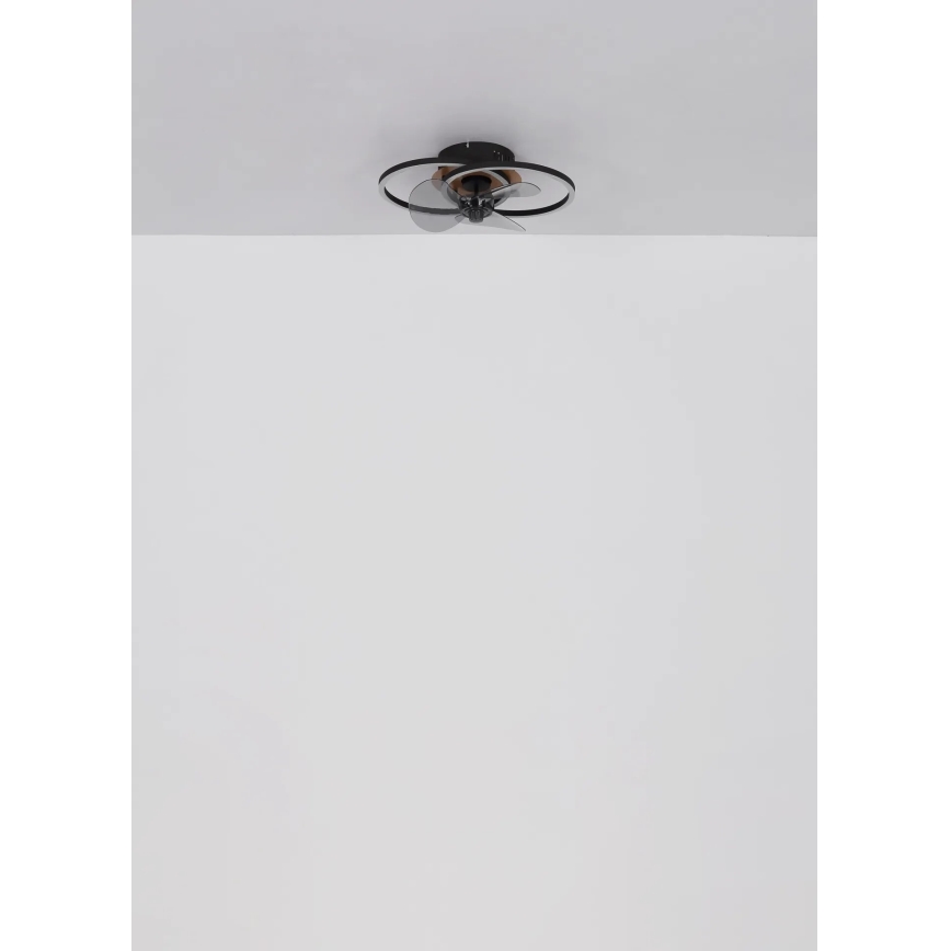Globo - LED stropni ventilator s prigušivanjem svjetla LED/24W/230V 2700-6500K + daljinski upravljač