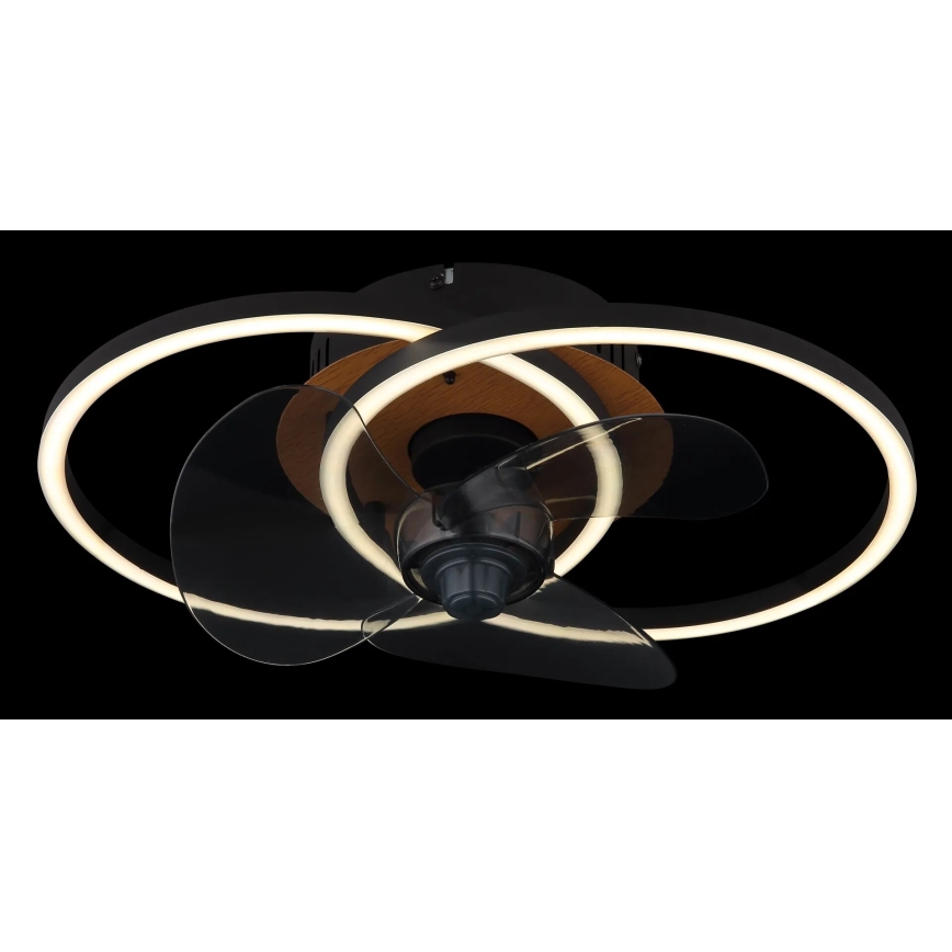 Globo - LED stropni ventilator s prigušivanjem svjetla LED/24W/230V 2700-6500K + daljinski upravljač