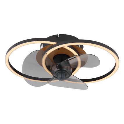 Globo - LED stropni ventilator s prigušivanjem svjetla LED/24W/230V 2700-6500K + daljinski upravljač