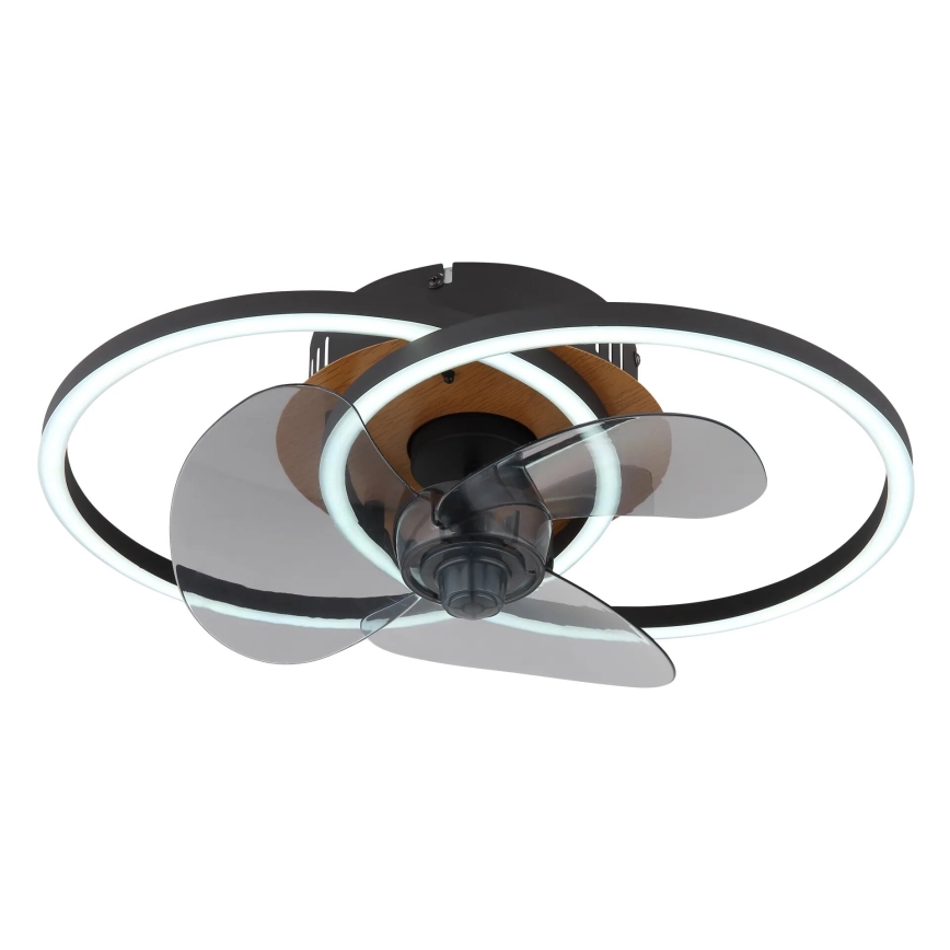 Globo - LED stropni ventilator s prigušivanjem svjetla LED/24W/230V 2700-6500K + daljinski upravljač