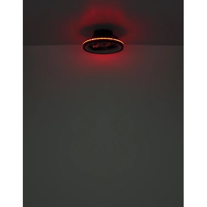 Globo - LED RGB Prigušivi stropni ventilator LED/40W/230V 2700-6500K + daljinski upravljač
