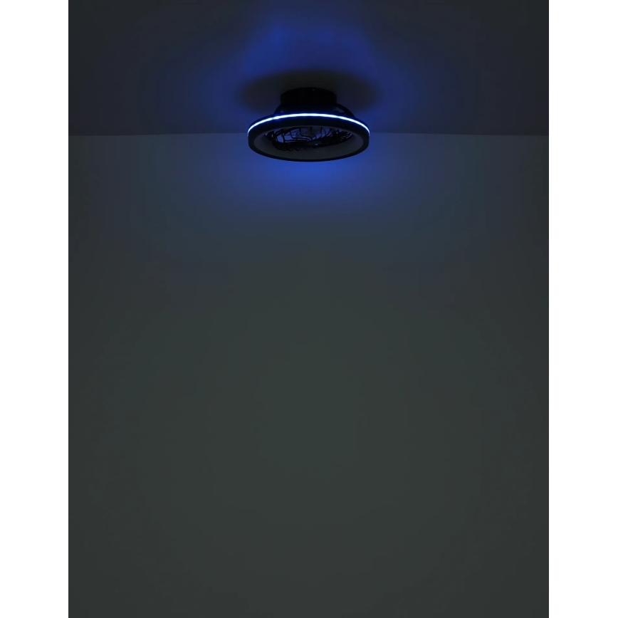 Globo - LED RGB Prigušivi stropni ventilator LED/40W/230V 2700-6500K + daljinski upravljač