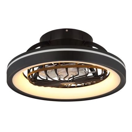 Globo - LED RGB Prigušivi stropni ventilator LED/40W/230V 2700-6500K + daljinski upravljač