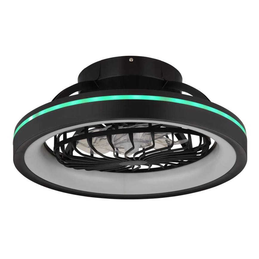 Globo - LED RGB Prigušivi stropni ventilator LED/40W/230V 2700-6500K + daljinski upravljač