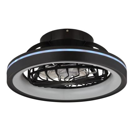 Globo - LED RGB Prigušivi stropni ventilator LED/40W/230V 2700-6500K + daljinski upravljač