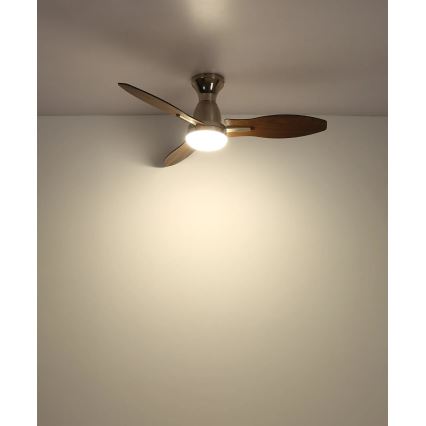 Globo - LED Prigušivi stropni ventilator LED/22W/230V 3000/4500/6000K + daljinski upravljač