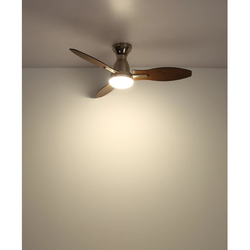 Globo - LED Prigušivi stropni ventilator LED/22W/230V 3000/4500/6000K + daljinski upravljač