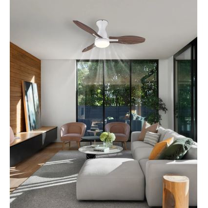 Globo - LED Prigušivi stropni ventilator LED/22W/230V 3000/4500/6000K + daljinski upravljač