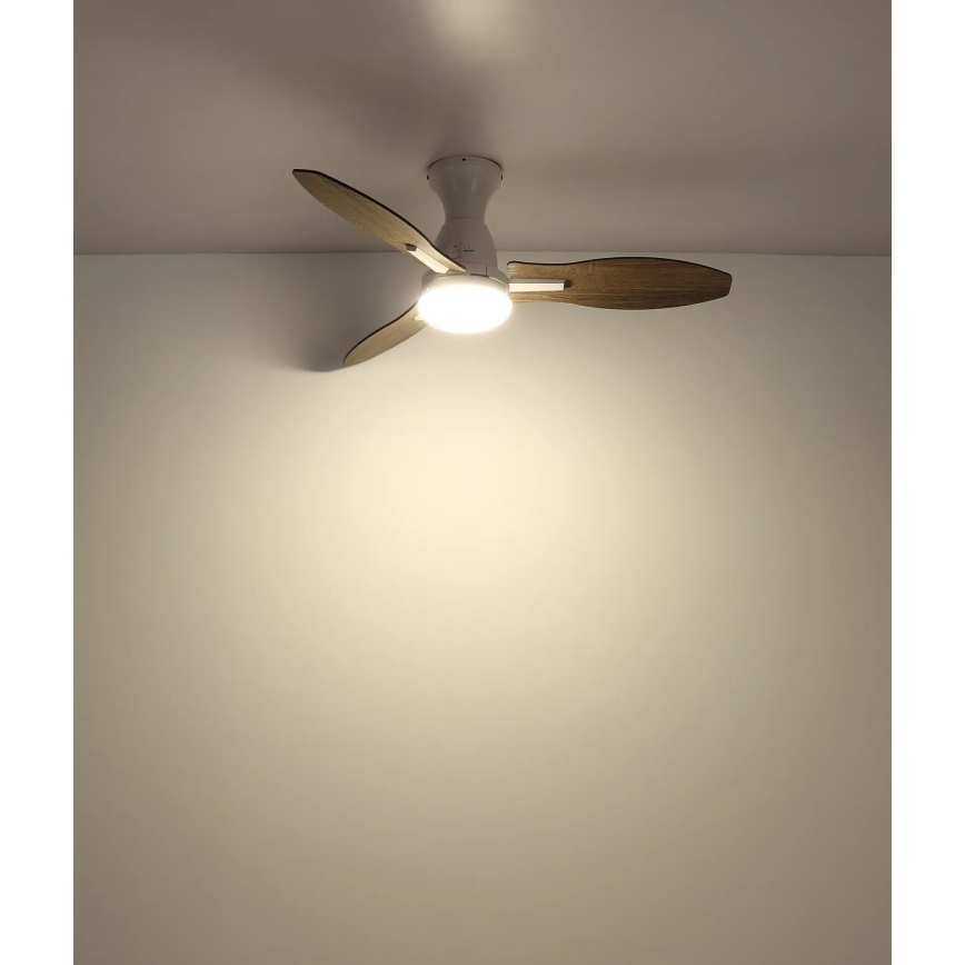 Globo - LED Prigušivi stropni ventilator LED/22W/230V 3000/4500/6000K + daljinski upravljač