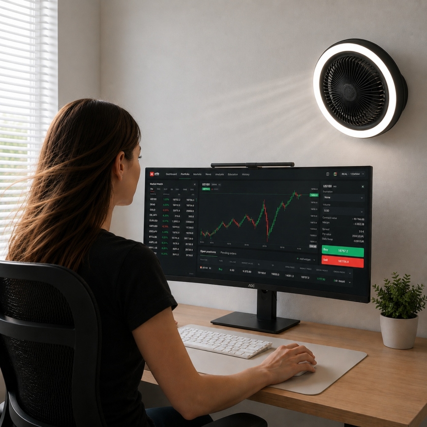 Globo - LED stropni ventilator s mogućnošću prigušivanja LED/20W/230V 3000-6500K crni + daljinski upravljač