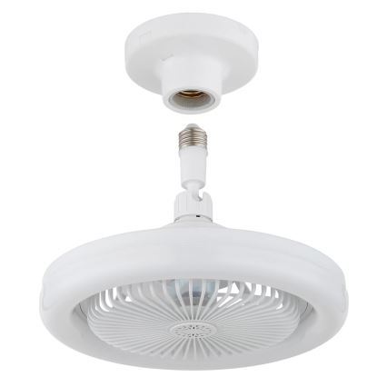 Globo - LED stropni ventilator s prigušivanjem LED/20W/230V 3000-6500K bijela + daljinski upravljač