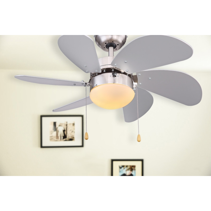 Globo - Stropni ventilator 1xE14/60W/230V