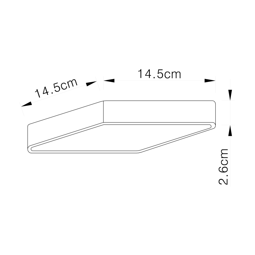 Globo - LED Stropna svjetiljka LED/15W/230V