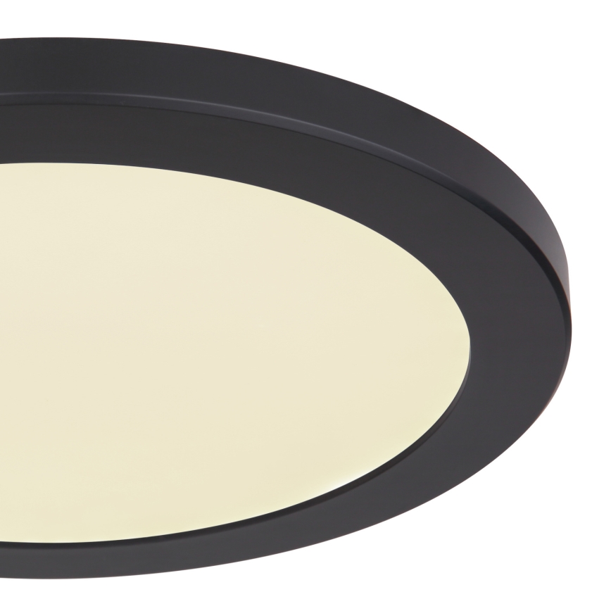 Globo - LED Stropna svjetiljka LED/24W/230V 3000/4000/6500K crna