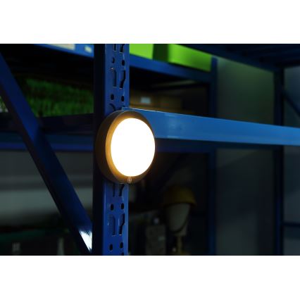 Globo - LED Punjiva dodirna zidna svjetiljka LED/1,2W/3,7V pr. 15 cm 1800 mAh crna