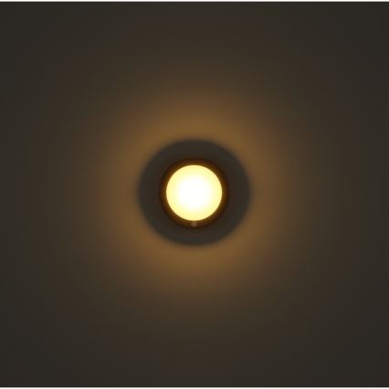 Globo - LED Punjiva dodirna zidna svjetiljka LED/1,2W/3,7V pr. 15 cm 1800 mAh crna