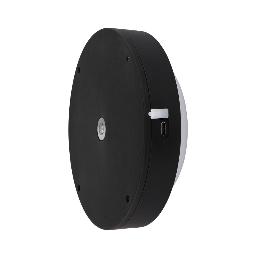 Globo - LED Punjiva dodirna zidna svjetiljka LED/1,2W/3,7V pr. 15 cm 1800 mAh crna