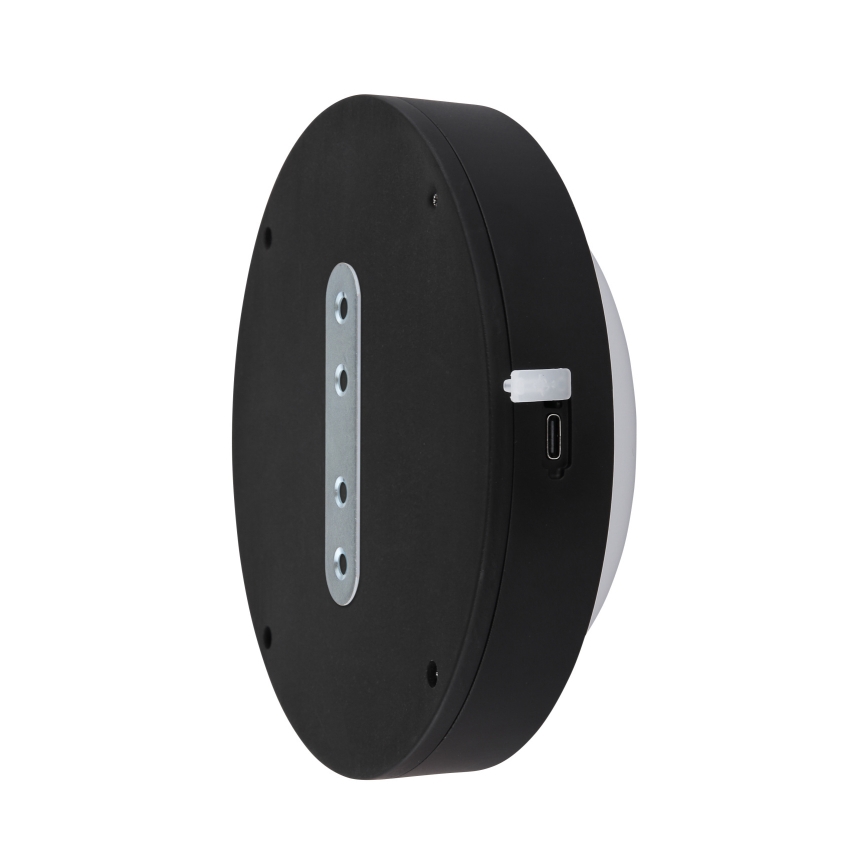 Globo - LED Punjiva dodirna zidna svjetiljka LED/1,2W/3,7V pr. 15 cm 1800 mAh crna