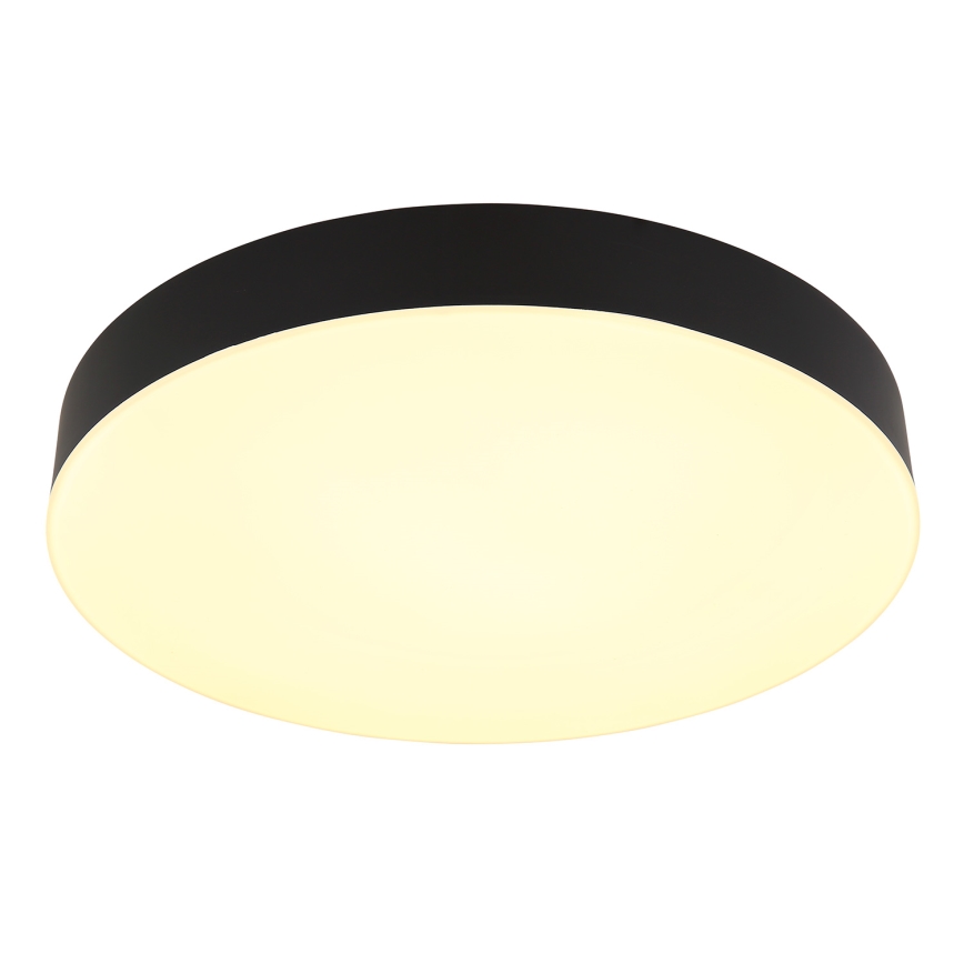 Globo - LED Stropna svjetiljka LED/24W/230V 3000K/4000K/6500K pr. 30 cm crna