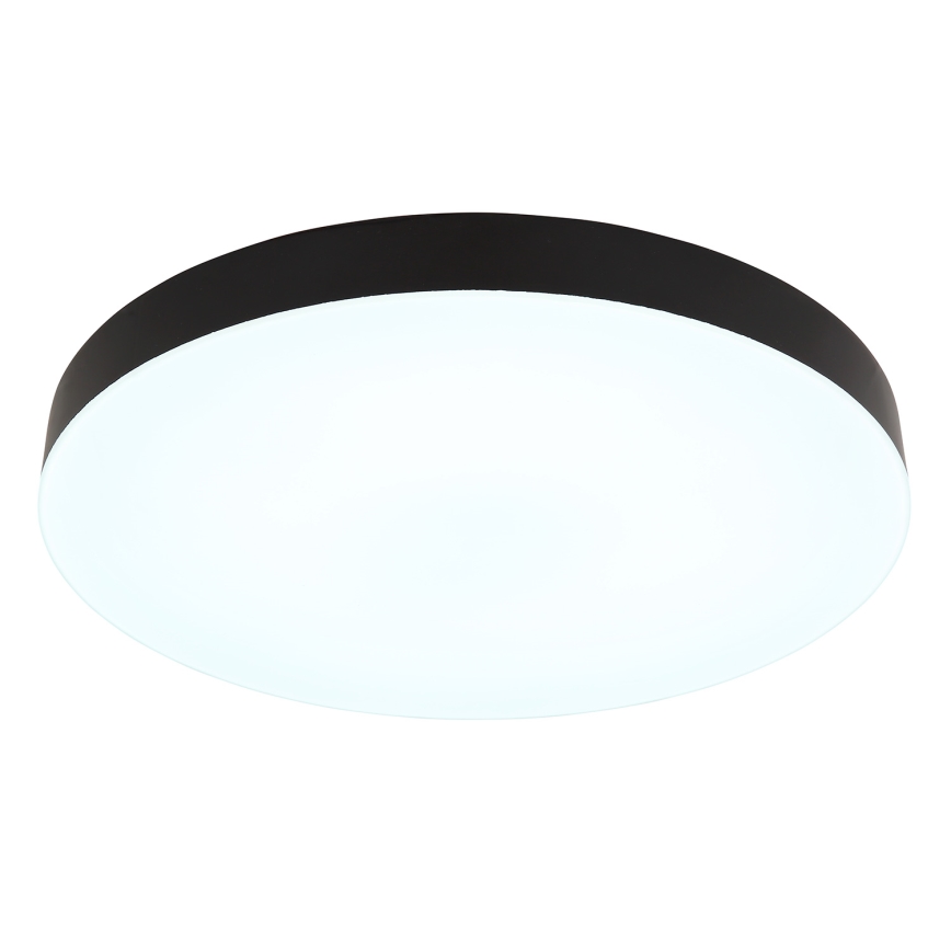 Globo - LED stropna svjetiljka LED/36W/230V 3000K/4000K/6500K promjer 40 cm crna
