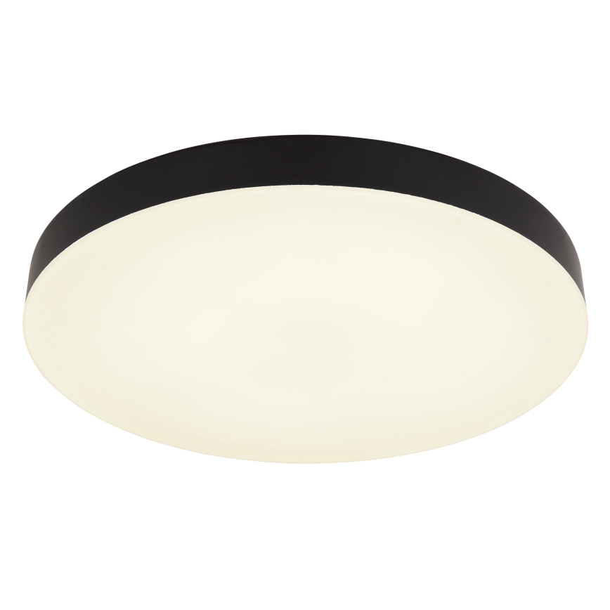 Globo - LED stropna svjetiljka LED/36W/230V 3000K/4000K/6500K promjer 40 cm crna