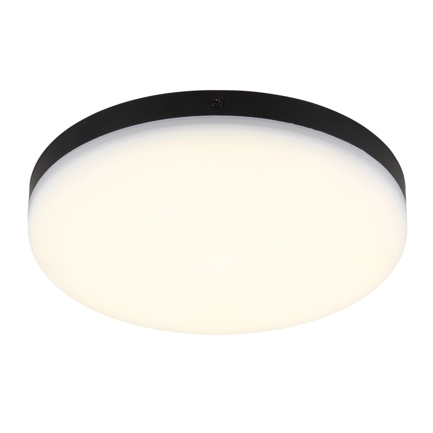 Globo - LED Stropna svjetiljka LED/12W/230V 4000K pr. 22 cm crna