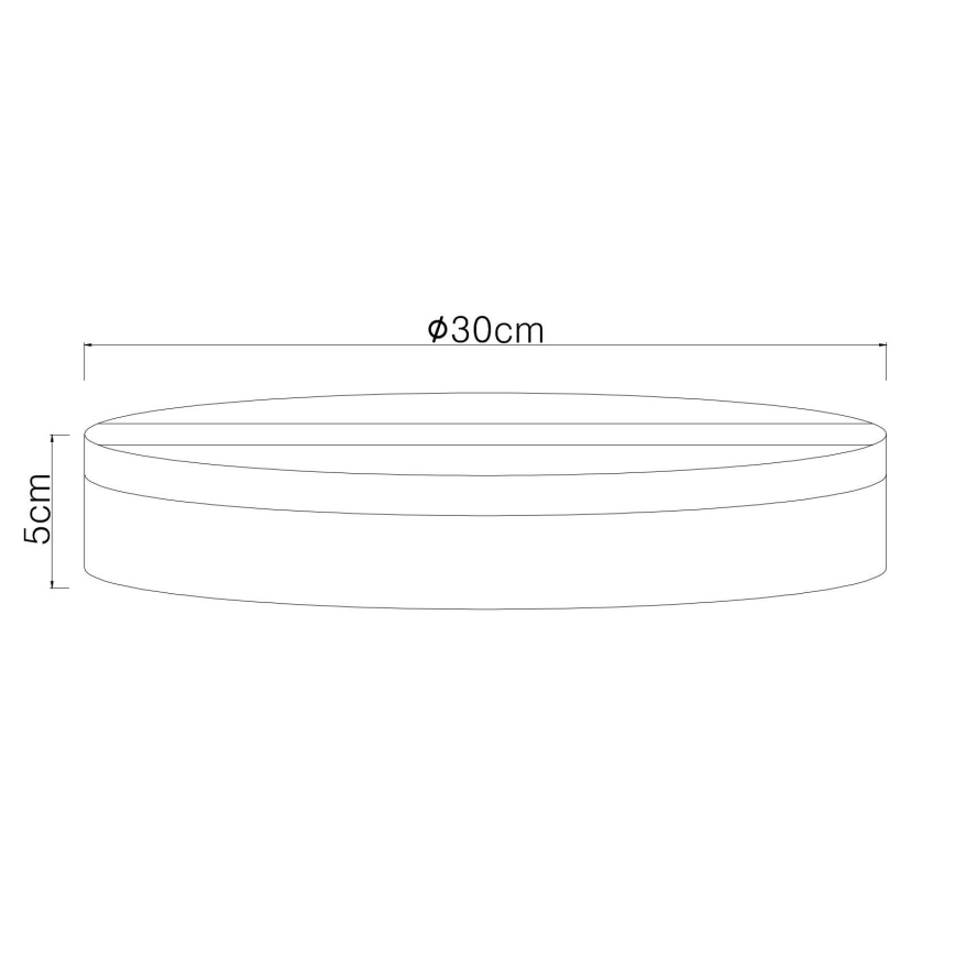 Globo - LED Stropna svjetiljka LED/18W/230V 4000K pr. 30 cm bijela