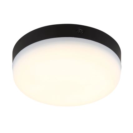 Globo - LED Stropna svjetiljka LED/8W/230V 4000K pr. 12 cm crna