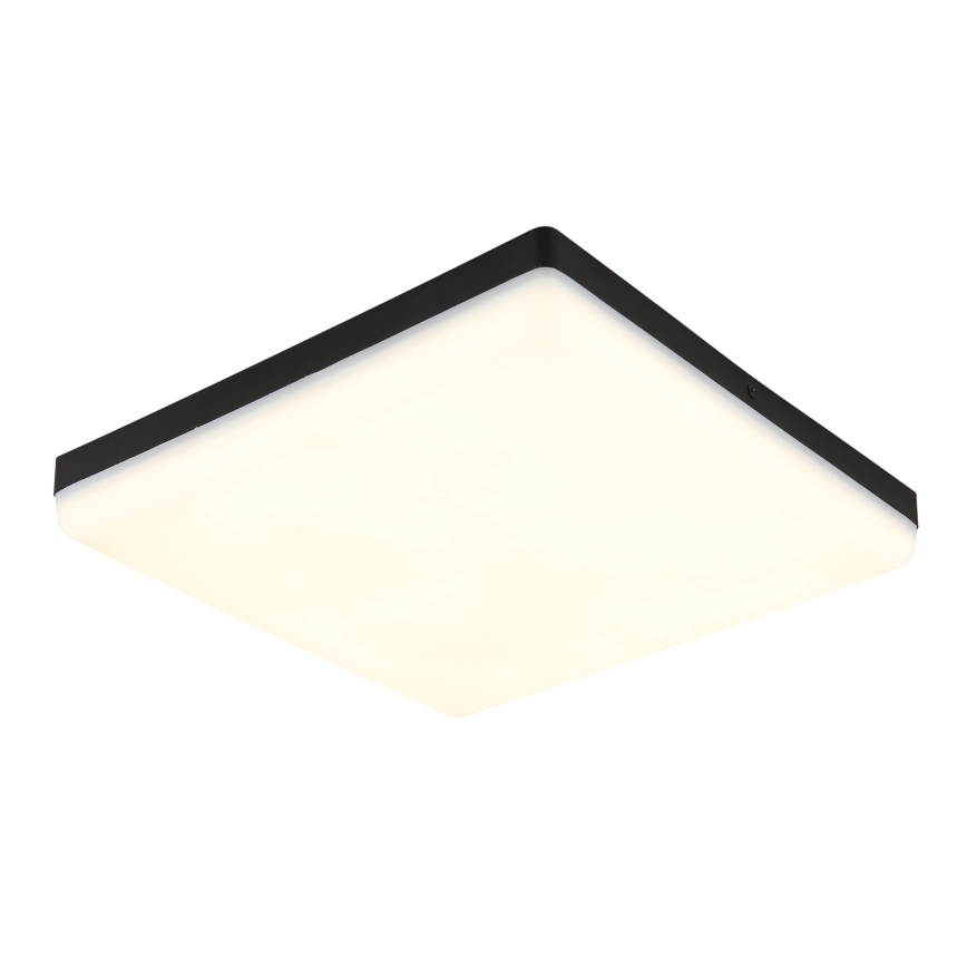 Globo - LED Stropna svjetiljka LED/18W/230V 4000K 30x30 cm crna