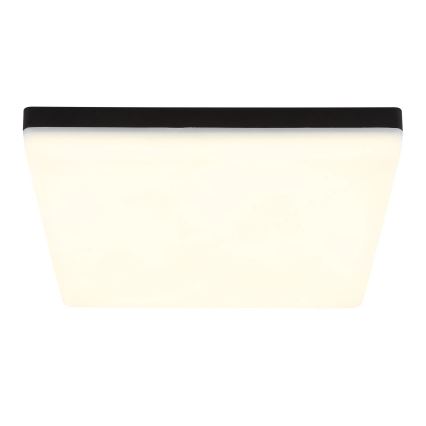 Globo - LED Stropna svjetiljka LED/18W/230V 4000K 30x30 cm crna