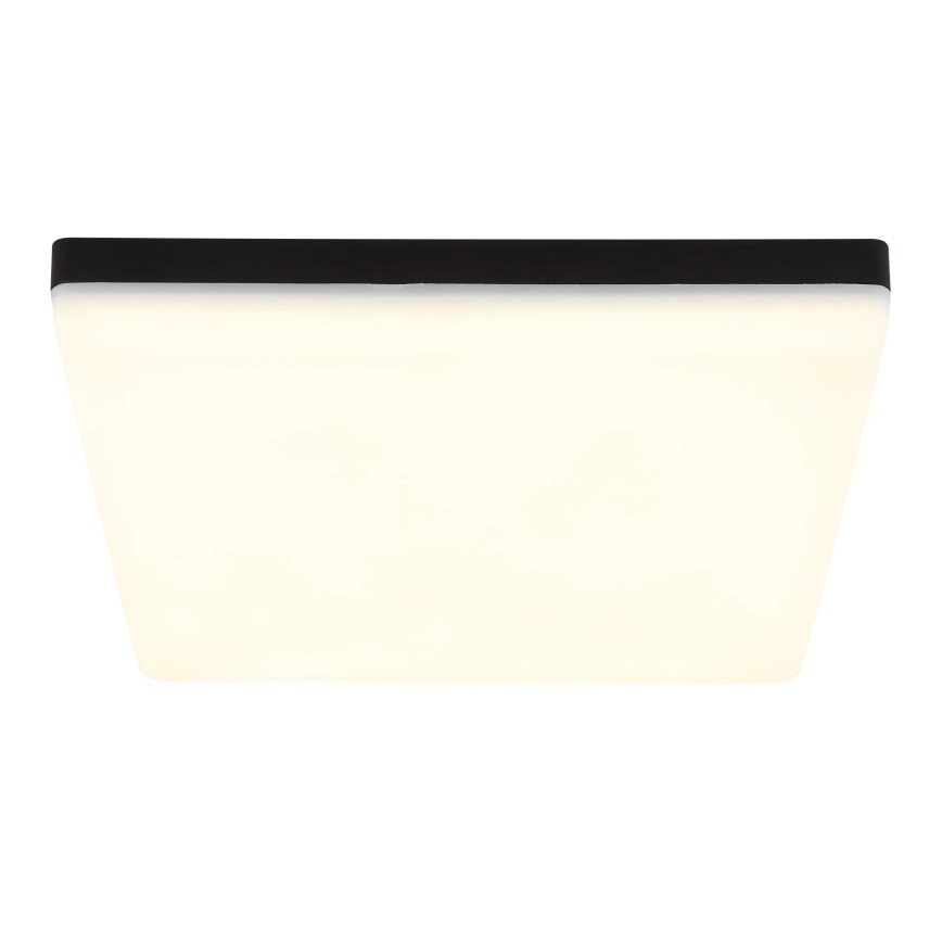 Globo - LED Stropna svjetiljka LED/18W/230V 4000K 30x30 cm crna