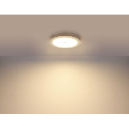 Globo - LED ugradna stropna svjetiljka za kupaonicu s senzorom LED/18W/230V IP44