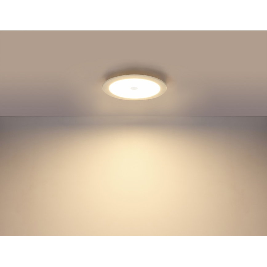 Globo - LED ugradna stropna svjetiljka za kupaonicu s senzorom LED/18W/230V IP44