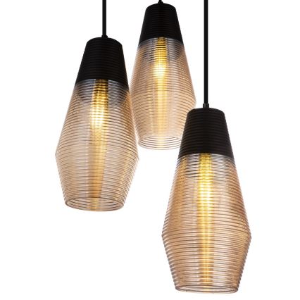 Globo 15043-3 - Luster na sajli WAYNE 3xE27/60W/230V