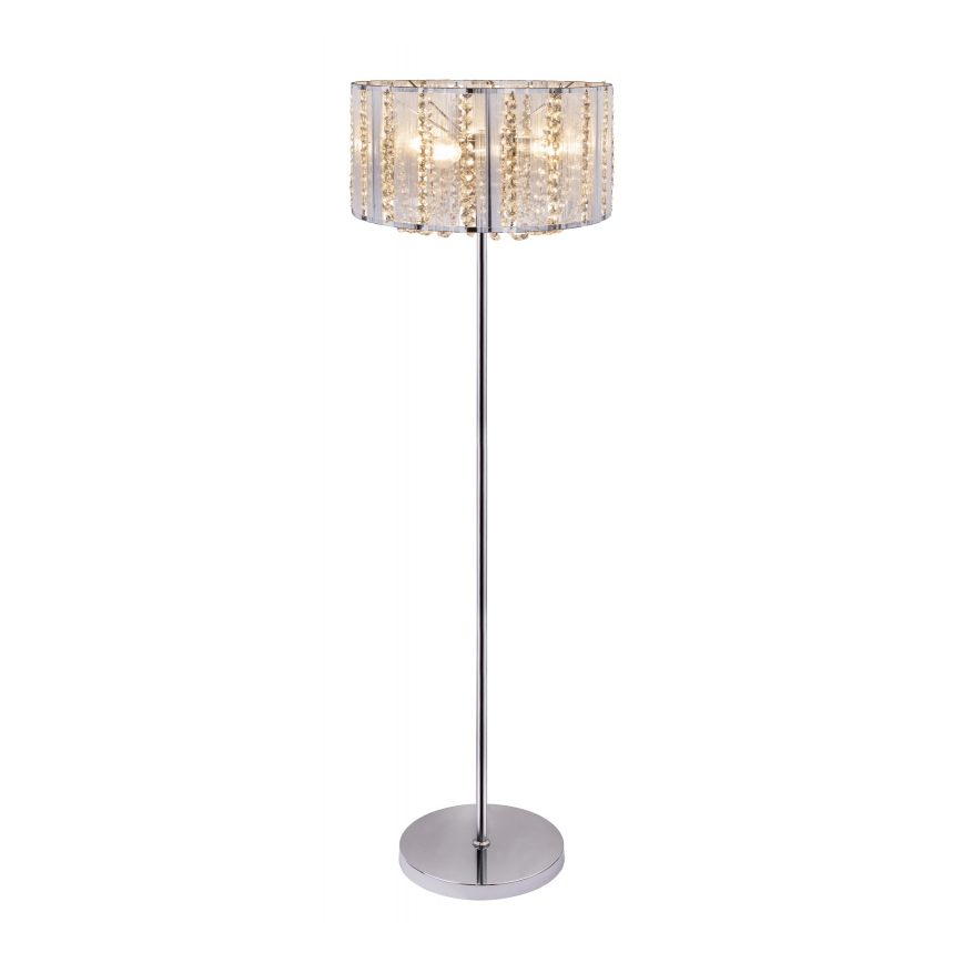 Globo - Kristalna podna lampa 4xE14/40W/230V