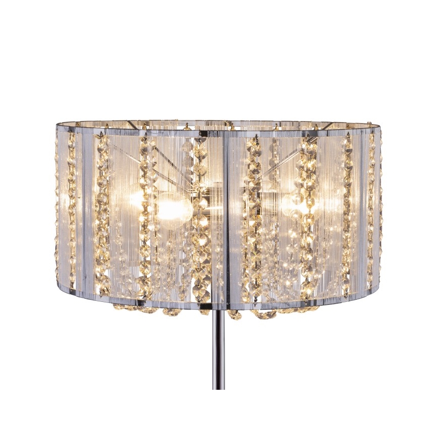 Globo - Kristalna podna lampa 4xE14/40W/230V