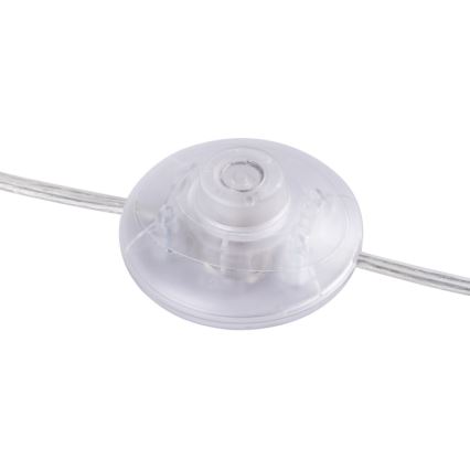 Globo - Kristalna podna lampa 4xE14/40W/230V